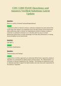 CON 1200 EXAM Questions and Answers Verified Solutions Latest Update 5