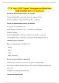 UTA Nurs 5338 Urgent Emergencies Questions&NewLine;with Verified Correct Answers