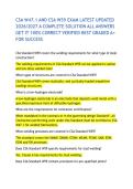 CSA W47&period;1 AND CSA W59 EXAM LATEST UPDATED 2026&sol;2027 A COMPLETE SOLUTION ALL ANSWERS GET IT 100&percnt; CORRECT VERIFIED BEST GRADED A&plus; FOR SUCCESS