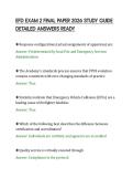 EFD EXAM 2 FINAL PAPER 2026 STUDY GUIDE&NewLine;DETAILED ANSWERS READY