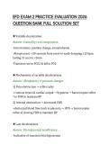 EFD EXAM 2 PRACTICE EVALUATION 2026&NewLine;QUESTION BANK FULL SOLUTION SET