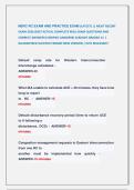 NERC RC EXAMS &vert;&vert; MOST RECENT EXAMS 2026&vert;2027 