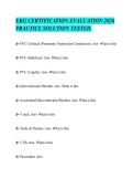 EKG CERTIFICATION EVALUATION 2026&NewLine;PRACTICE SOLUTION TESTED&period;&NewLine;