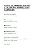EKG PLAIN AND SIMPLE 4 FINAL PAPER 2026&NewLine;SOLVED QUESTIONS WITH FULL SOLUTION&NewLine;ALREADY PASSED