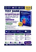 Test Bank for McCance & Huether&rsquo;s Pathophysiology The Biologic Basis for Disease in Adults and Children&comma; 9th Edition&period;pdf&NewLine;&NewLine;