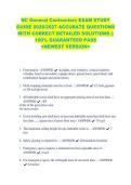 NC General Contractors EXAM STUDY &NewLine;GUIDE 2026&sol;2027 ACCURATE QUESTIONS &NewLine;WITH CORRECT DETAILED SOLUTIONS &vert;&vert; &NewLine;100&percnt; GUARANTEED PASS &NewLine;<NEWEST VERSION> &NewLine;