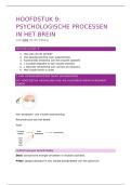 Gedragsneurowetenschappen &vert; Hoofdstuk 9 &vert; KU Leuven &vert; 2025&sol;26 &vert; Bram Vervliet