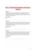 ESI 1-5 Triage Exam Questions and Correct&NewLine;Answers