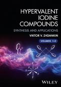 Hypervalent Iodine Compounds&colon; Synthesis and Applications &ndash; Viktor V&period; Zhdankin &ndash; 2026 &vert; Volumes 1&ndash;2