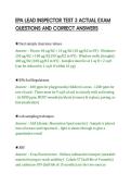 EPA 608 UPDATED ACTUAL QUESTIONS&NewLine;AND CORRECT ANSWERS COMPLETE&NewLine;STUDY GUIDE