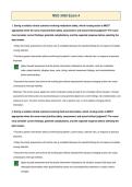 NSG 3450 Exam 4