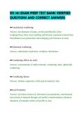 ESS 101 EXAM PREP TEST BANK VERIFIED&NewLine;QUESTIONS AND CORRECT ANSWERS