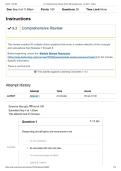 ASCI 309 Bundled Quizzes with complete solutions&period;