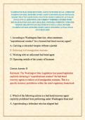 WASHINGTON BAIL BOND RECOVERY AGENT LICENSING EXAM &sol; APPROVED WASHINGTON BAIL BOND RECOVERY AGENT LICENSING EXAM TEST BANK 2026&sol;2027 PRACTICE QUESTIONS AND STUDY GUIDE COMPLETE ACCURATE EXAM ACTUAL QUESTIONS AND CORRECT VERIFIED ANSWERS WITH DETAILED RATI