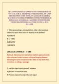 MTA CONDUCTOR EXAM &sol;APPROVED MTA CONDUCTOR EXAM TEST BANK ACTUAL 2026&sol;2027 PRACTICE QUESTIONS AND A NEW UPDATED STUDY GUIDE COMPLETE ACCURATE EXAM REAL QUESTIONS AND CORRECT VERIFIED ANSWERS WITH DETAILED RATIONALES &lpar;100&percnt; RELIABLE ANSWERS&rpar; NEWEST UPDATED 