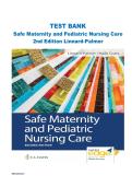 TEST BANK&NewLine;Safe Maternity and Pediatric Nursing Care &NewLine;2nd Edition Linnard-Palmer&NewLine;