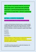 ANCC PMHNP PSYCHIATRIC MENTAL HEALTH NP &NewLine;EXAM PREP TESTS  QUESTIONS AND ANSWERS &NewLine;2026&sol;2027 &vert; CERTIFICATION REVIEW&comma; PRACTICE &NewLine;QUESTIONS & EXAM PREP &vert; INSTANT DOWNLOAD &NewLine;PDF 