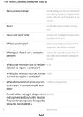 West Virginia Contractor Licensing Study Guide QA 2026&sol;2027 &vert; Practice Questions & Verified Answers