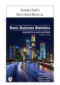 Basic Business Statistics 15th Ed Ch 1-20 Solutions Manual