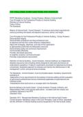 CIA CHALLENGE EXAM QUESTIONS AND ANSWERS