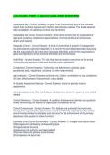 CIA EXAM PART 1 QUESTIONS AND ANSWERS &vert; FULLY SOLVED