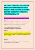 NR571 WEEK 4 MIDTERM EXAM QUESTIONS &NewLine;AND VERIFIED CORRECT ANSWERS JULY 31 &NewLine;2026 &vert; CHAMBERLAIN SCHOOL OF NURSING &vert; &NewLine;COMPLETE 100 Q&A WITH RATIONALES &vert; &NewLine;INSTANT DOWNLOAD PDF&rsqb; 