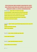 STCW SEVEN SEAS PREP ACADEMY EXAM PRACTICE LATEST &NewLine;2026 UPDATED QUESTIONS AND VERIFIED 100&percnt; SOLUTIONS &NewLine;&lpar;2026&sol;2027&rpar; GRADE&colon; A&plus;&vert;STATUS&colon; GUARANTEED PASS