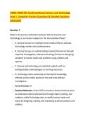 UNISA TMN3705 Teaching Natural Science and Technology &NewLine;Exam &vert; Complete Practice Questions & Detailed Solutions &NewLine;2026&sol;2027