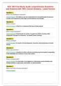 SOC 356 Final Study Guide comprehensive Questions&NewLine;and Answers with 100&percnt; Correct Answers &vert; Latest Version