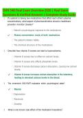 CMN 548 Final Exam Overview 2026 &vert; Practice Questions & Verified Answers &vert; Complete Study Guide