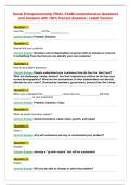 Social Entrepreneurship FINAL EXAM comprehensive Questions&NewLine;and Answers with 100&percnt; Correct Answers &vert; Latest Version