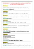 SOCWORK 2101 &vert; Assessment Questions and Answers with 100&percnt;&NewLine;Correct Answers &vert; Latest Version