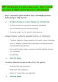 CMN 548 Module 1 Practice Questions 2026 &vert; Most Tested Questions & Detailed Answer Explanations &vert; Exam Prep