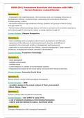 SOWK 210 &vert; Assessment Questions and Answers with 100&percnt;&NewLine;Correct Answers &vert; Latest Version