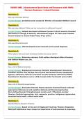 SOWK 1002 &vert; Assessment Questions and Answers with 100&percnt;&NewLine;Correct Answers &vert; Latest Version