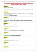 SOWK FINAL &vert; Assessment Questions and Answers with 100&percnt;&NewLine;Correct Answers &vert; Latest Version