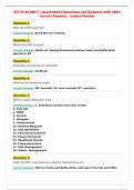 STP 21-24 SMCT &vert; Assessment Questions and Answers with 100&percnt;&NewLine;Correct Answers &vert; Latest Version