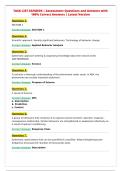 TASK LIST SAFMEDS &vert; Assessment Questions and Answers with&NewLine;100&percnt; Correct Answers &vert; Latest Version
