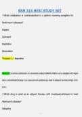 BSN 315 HESI PHARMACOLOGY II COMPLETE EXAM PREP BUNDLE &vert; V1&comma; V2 SETS&comma; PRACTICE EXAMS&comma; STUDY SETS&comma; QUESTIONS AND ANSWERS