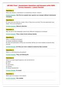 USF-BSC Final &vert; Assessment Questions and Answers with 100&percnt;&NewLine;Correct Answers &vert; Latest Version