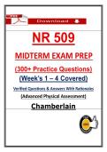 Chamberlain NR 509 Midterm & Final Exam Master Bundle &vert; Complete Prep