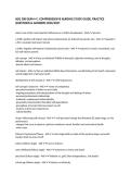 NSG 300 EXAM 4 &vert; COMPREHENSIVE NURSING STUDY GUIDE&comma; PRACTICE QUESTIONS & ANSWERS 2026&sol;2027