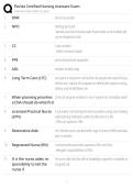 FLORIDA CERTIFIED NURSING ASSISTANT EXAM STUDY GUIDE 2026 COMPLETE QUESTIONS WITH CORRECT DETAILED ANSWERS &vert;&vert; 100&percnt; GUARANTEED PASS RECENT VERSION