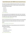 Cardiac NCLEX Questions with VERIFIED Answers &lpar;Guaranteed Success&rpar;