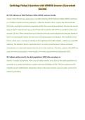 Cardiology Fisdap 2 Questions with VERIFIED Answers &lpar;Guaranteed&NewLine;Success&rpar;