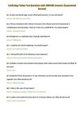 Cardiology Fisdap Test Questions with VERIFIED Answers &lpar;Guaranteed&NewLine;Success&rpar;
