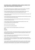 NU 300 FINAL NCLEX &vert; COMPREHENSIVE MEDICAL-SURGICAL NURSING STUDY GUIDE&comma; PRACTICE QUESTIONS & ANSWERS 2026&sol;2027