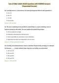 Care of Older Adults NCLEX Questions with VERIFIED Answers&NewLine;&lpar;Guaranteed Success&rpar;
