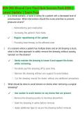 BSN 206 Wound Care Final Quiz 2026 &vert; Success Pack &vert; Questions & Answers &vert; Latest Update &vert; Complete Nursing Exam Prep