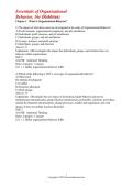 Test Bank for Essentials of Organizational Behavior 16th Edition by Robbins &vert; 2027&sol;2028